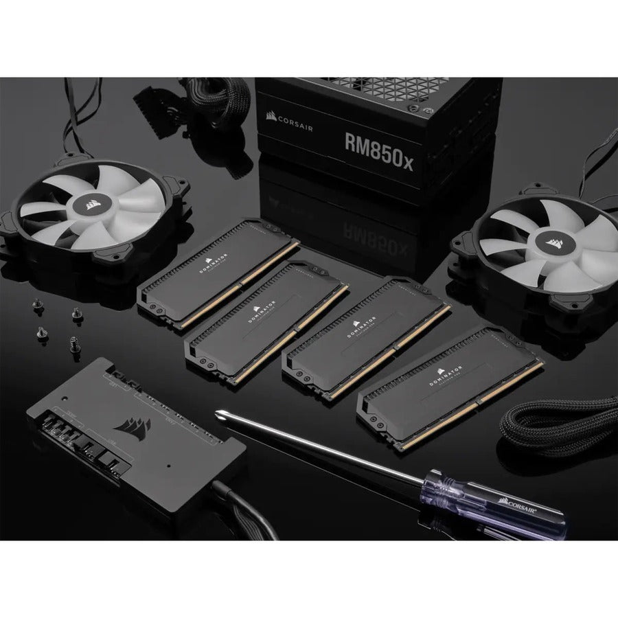 Corsair Dominator Platinum RGB 64GB (2x32GB) DDR5 DRAM 5600MHz C40 Memory Kit - Black