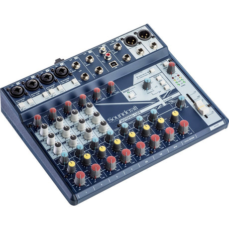 Soundcraft Small-format Analog Mixing Console with USB I/O and Lexicon Effects