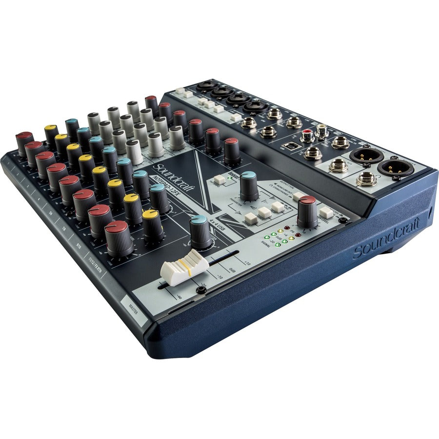 Soundcraft Small-format Analog Mixing Console with USB I/O and Lexicon Effects