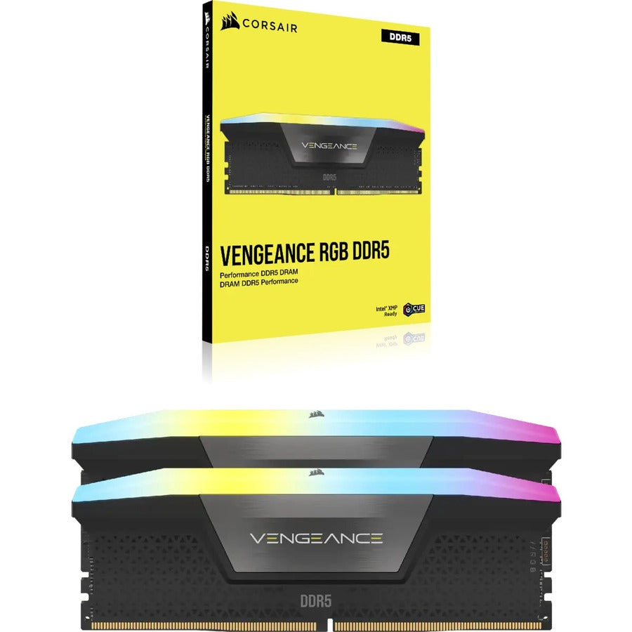 Corsair Vengeance RGB 32GB (2 x 16GB) DDR5 SDRAM Memory Kit