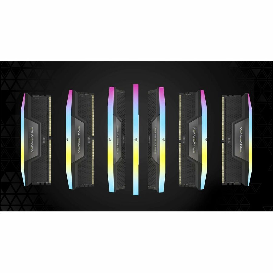 Corsair Vengeance RGB 32GB (2 x 16GB) DDR5 SDRAM Memory Kit