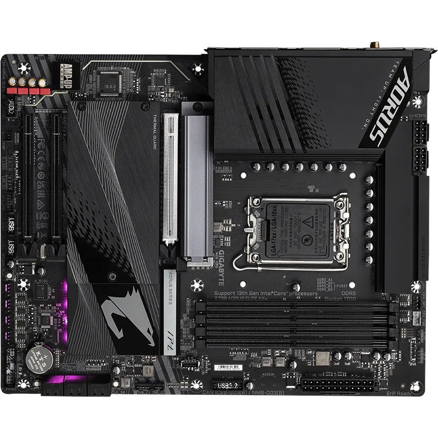 Aorus Z790 ELITE AX Desktop Motherboard - Intel Z790 Chipset - Socket LGA-1700 - ATX