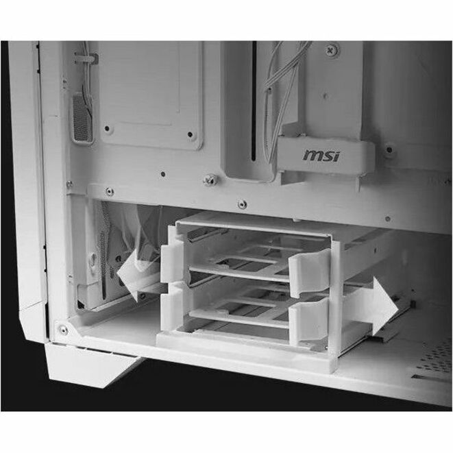 MSI PC Case MPG GUNGNIR 300R AIRFLOW / White