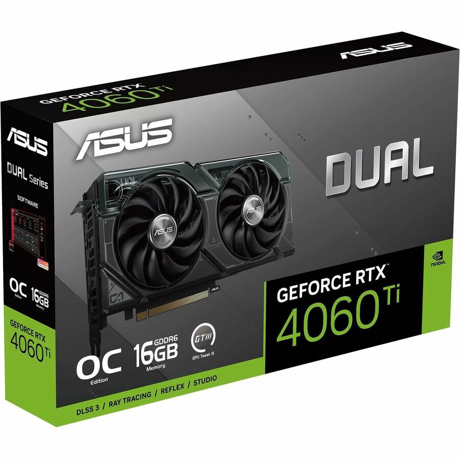 Asus NVIDIA GeForce RTX 4060 Ti Graphic Card - 16 GB GDDR6