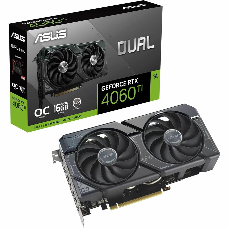 Asus NVIDIA GeForce RTX 4060 Ti Graphic Card - 16 GB GDDR6