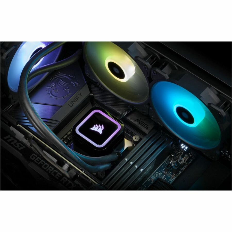 Corsair iCUE H100x RGB ELITE Liquid CPU Cooler