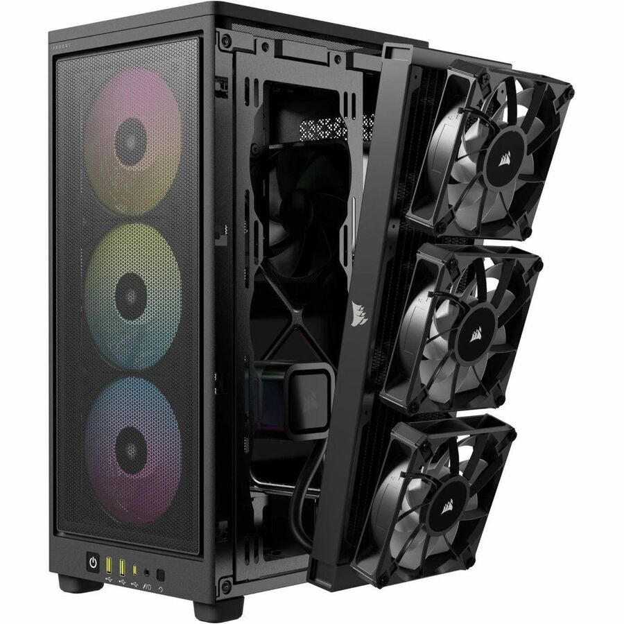 Corsair 2000D RGB AIRFLOW Mini-ITX PC Case - Black