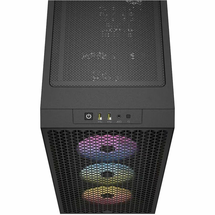 Corsair 3000D RGB AIRFLOW Mid-Tower PC Case - Black