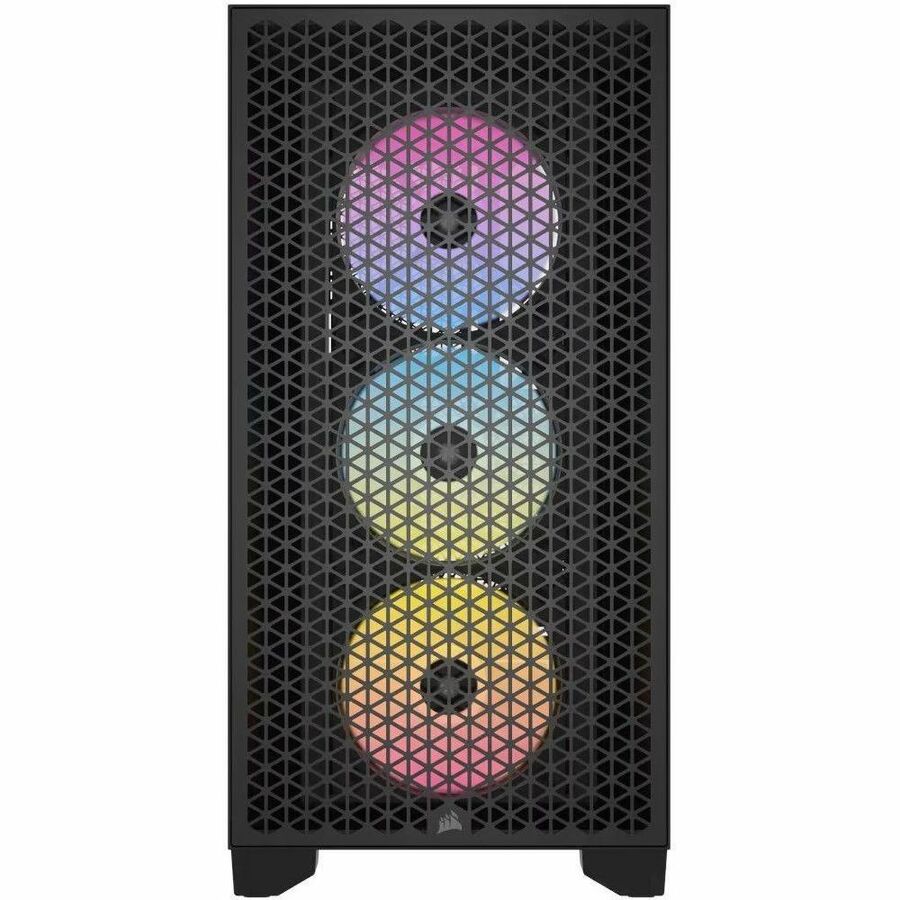 Corsair 3000D RGB AIRFLOW Mid-Tower PC Case - Black