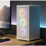 Corsair 2000D RGB AIRFLOW Mini-ITX PC Case - White