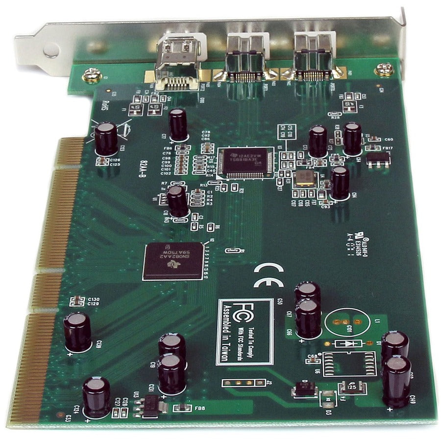 StarTech.com 3 Port 2b 1a PCI 1394b FireWire Adapter Card with DV Editing Kit