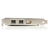 StarTech.com 3 Port 2b 1a PCI 1394b FireWire Adapter Card with DV Editing Kit