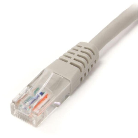 StarTech.com 1 ft Gray Molded Cat5e UTP Patch Cable