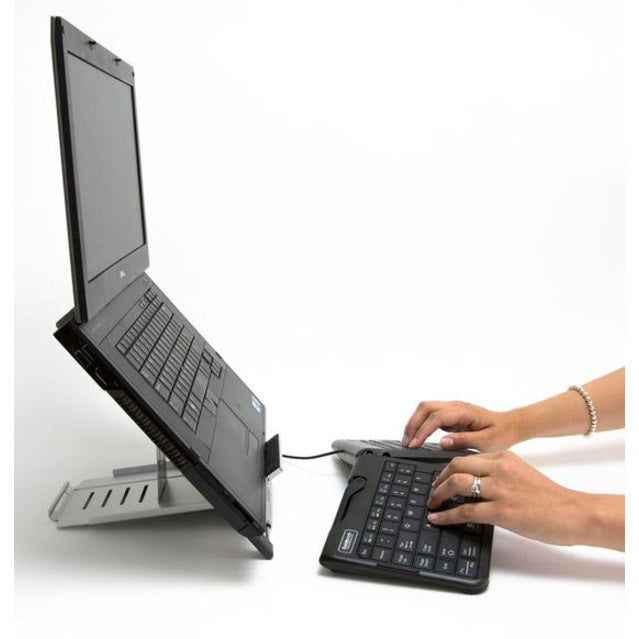 Goldtouch Travel Laptop iPad Stand Graphite