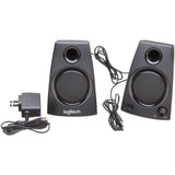 Logitech Z130 2.0 Speaker System - 5 W RMS - Black