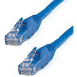 StarTech.com 1ft CAT6 Ethernet Cable - Blue Snagless Gigabit - 100W PoE UTP 650MHz Category 6 Patch Cord UL Certified Wiring/TIA