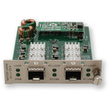 AddOn 10G OEO Converter (3R Repeater) with 2 Open SFP+ Slots Media Converter Card for our rack or Standalone Systems