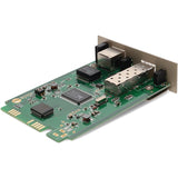 AddOn 10/100/1000Base-TX(RJ-45) with Open SFP Slot Media Converter Card for our rack or Standalone Systems