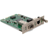 AddOn 10/100/1000Base-TX(RJ-45) with Open SFP Slot Media Converter Card for our rack or Standalone Systems