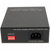 AddOn 10/100Base-TX(RJ-45) to 100Base-BXU(ST) BiDi SMF 1310nm/1550nm 20km POE Media Converter