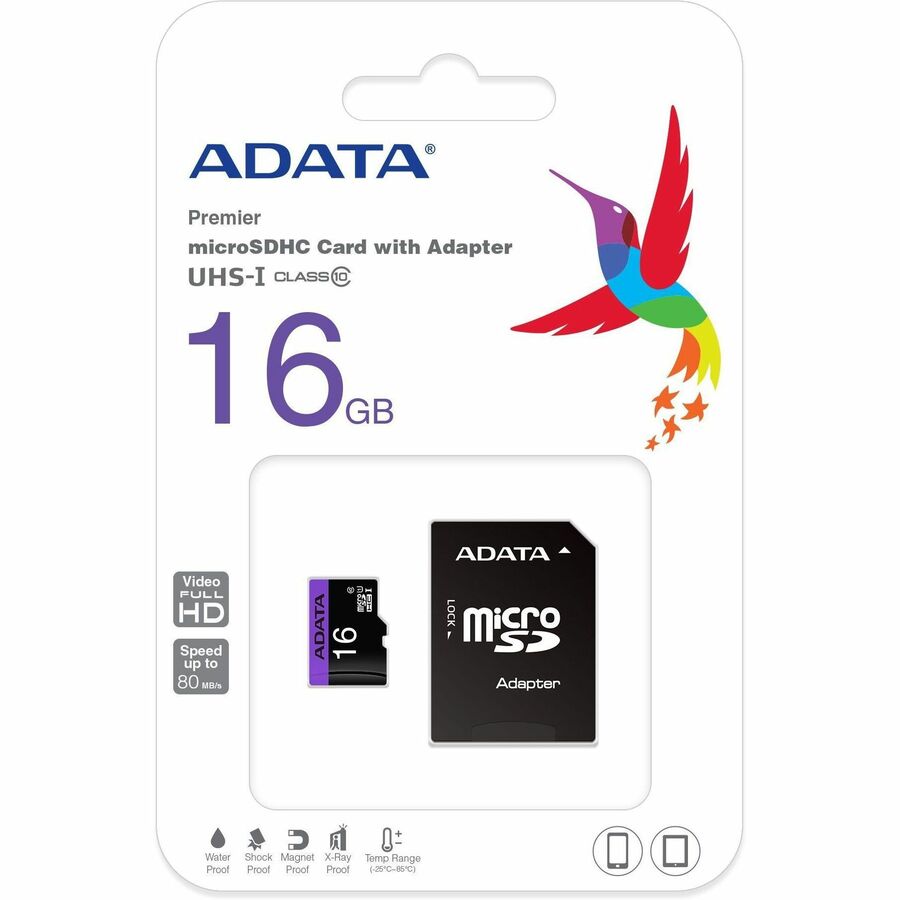 Adata Premier 16 GB Class 10/UHS-I microSDHC