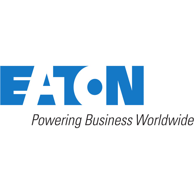 Eaton BladeUPS, 60 kVA, 60 kW, 208Y/120V, 180A, Black, Fixed connection, 2141 watts, 7303 BTU/hr (HE mode), 6123 watts, 20880 BTU/hr (Normal mode), (5) available, 1 slot filled with Network Card