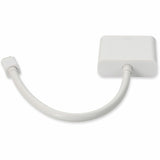 5PK Mini-DisplayPort 1.1 Male to VGA Female White Adapters Which Supports Intel Thunderbolt For Resolution Up to 1920x1200 (WUXGA)