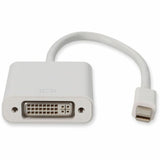 5PK Mini-DisplayPort 1.1 Male to DVI-I (29 pin) Female White Adapters For Resolution Up to 1920x1200 (WUXGA)