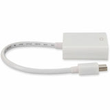 5PK Mini-DisplayPort 1.1 Male to DVI-I (29 pin) Female White Active Adapters For Resolution Up to 1920x1200 (WUXGA)