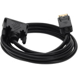 5PK 6ft DisplayPort 1.2 Male to DVI-D Dual Link (24+1 pin) Male Black Cables Which Requires DP++ For Resolution Up to 2560x1600 (WQXGA)