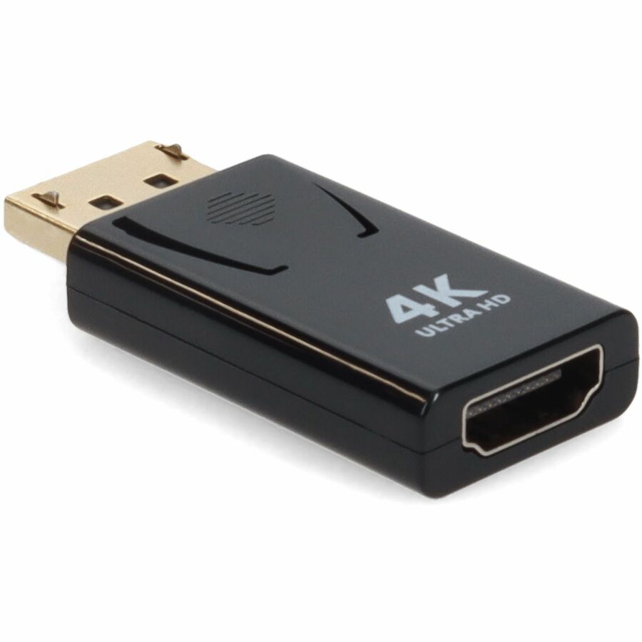 5PK DisplayPort 1.2 Male to HDMI 1.3 Female Black Adapters Which Requires DP++ For Resolution Up to 2560x1600 (WQXGA)