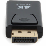 5PK DisplayPort 1.2 Male to HDMI 1.3 Female Black Adapters Which Requires DP++ For Resolution Up to 2560x1600 (WQXGA)