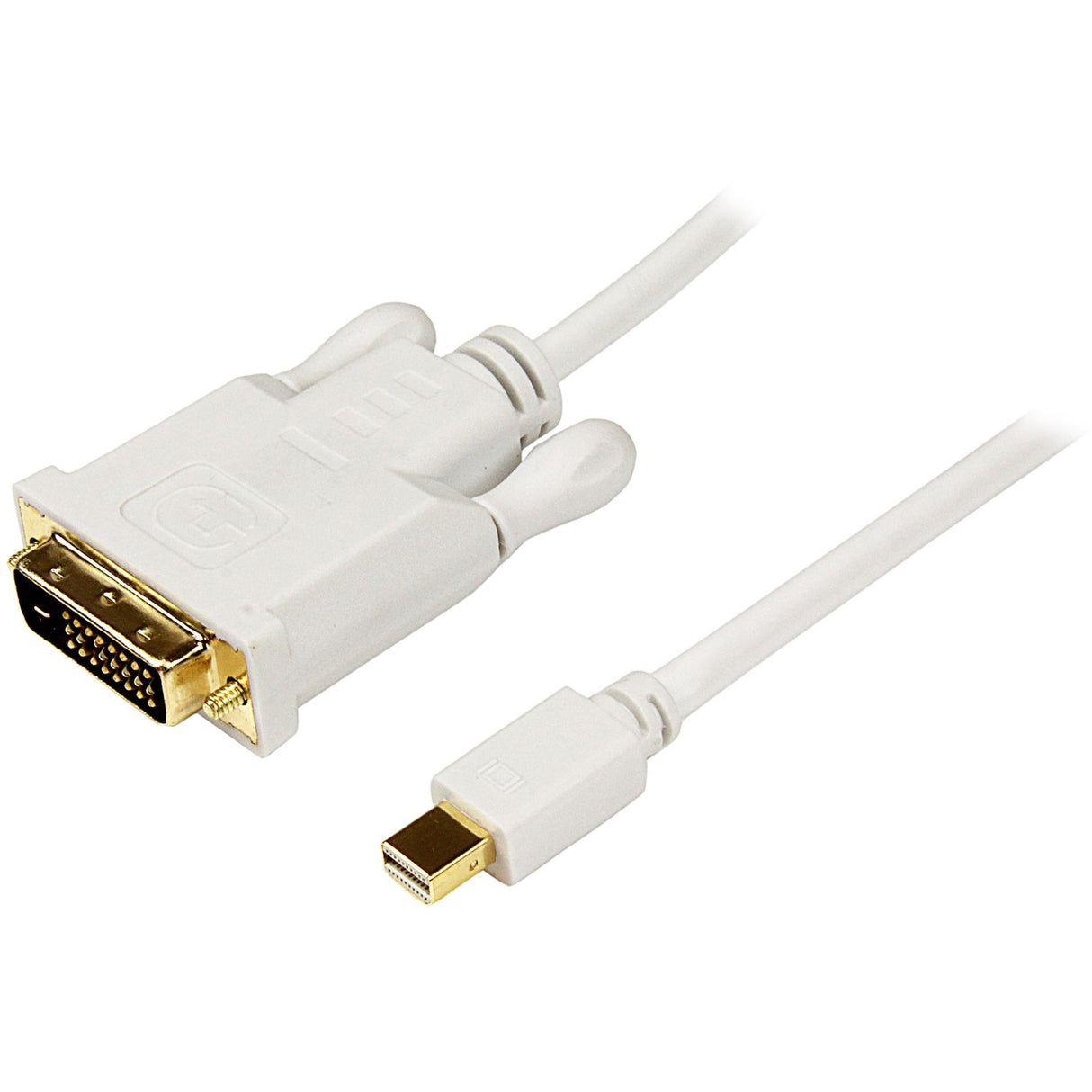 StarTech.com 10 ft Mini DisplayPort to DVI Adapter Converter Cable - Mini DP to DVI 1920x1200 - White