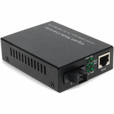 AddOn 10/100/1000Base-TX(RJ-45) to 1000Base-BXD(SC) BiDi SMF 1550nmTX/1490nmRX 40km Media Converter