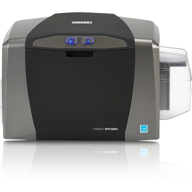 Fargo DTC1250e Double Sided Desktop Dye Sublimation/Thermal Transfer Printer - Color - Card Print - Fast Ethernet - USB