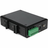 AddOn 2 10/100Base-TX(RJ-45) to 1 100Base-BXU(ST) SMF 1310nmTX/1550nmRX 20km Industrial Media Converter Switch