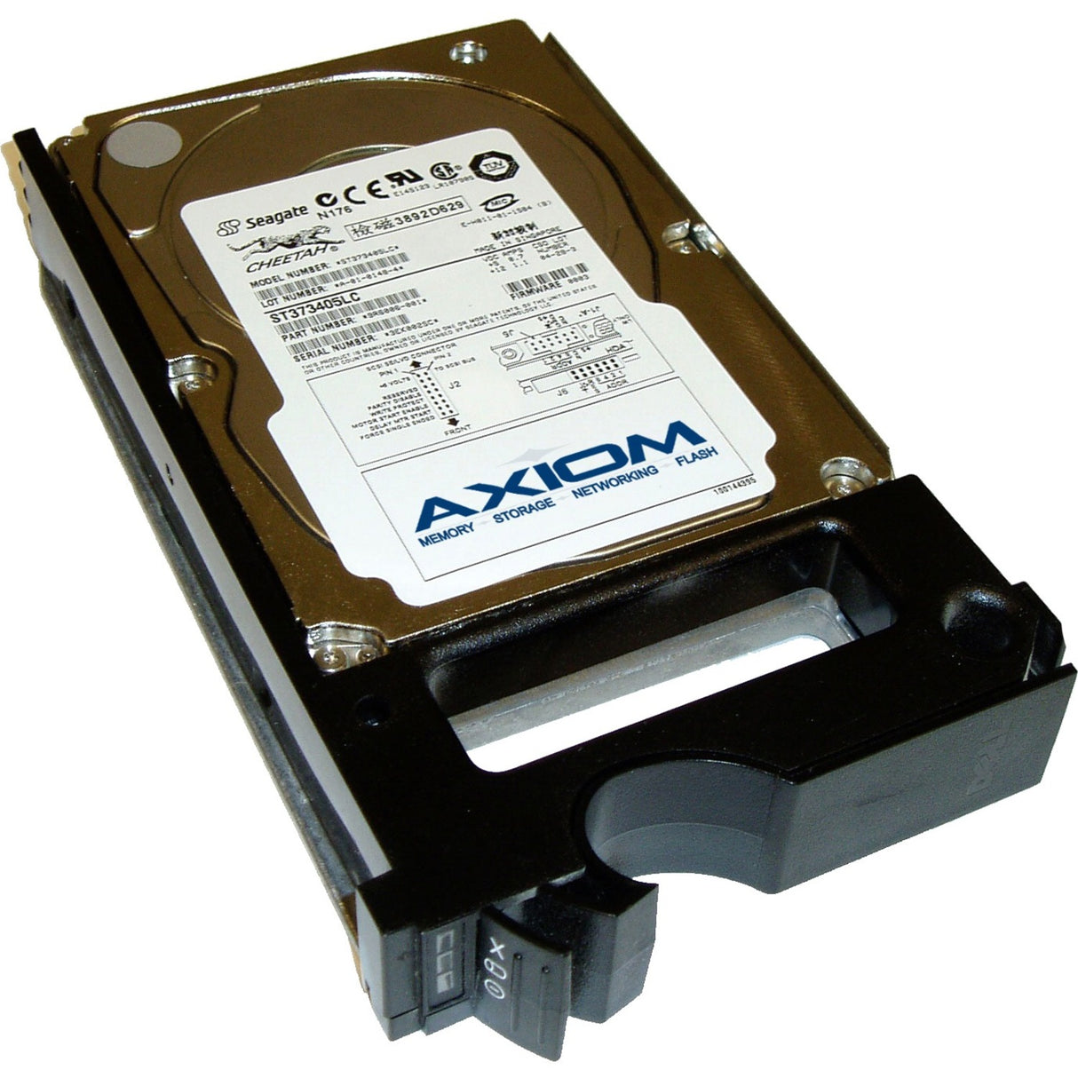 Axiom 5TB 6Gb/s SATA 7.2K RPM LFF Hot-Swap HDD for Dell - AXD-PE500072SD6