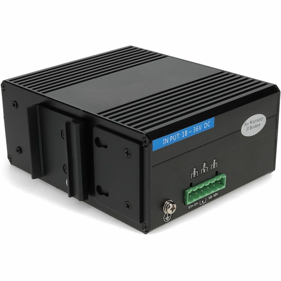 AddOn 1 10/100Base-TX(RJ-45) to 1 100Base-FX(FC) MMF 1310nm 2km Industrial Media Converter