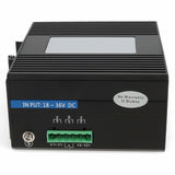 AddOn 2 10/100Base-TX(RJ-45) to 1 100Base-LX(SC) SMF 1310nm 20km Industrial Media Converter Switch