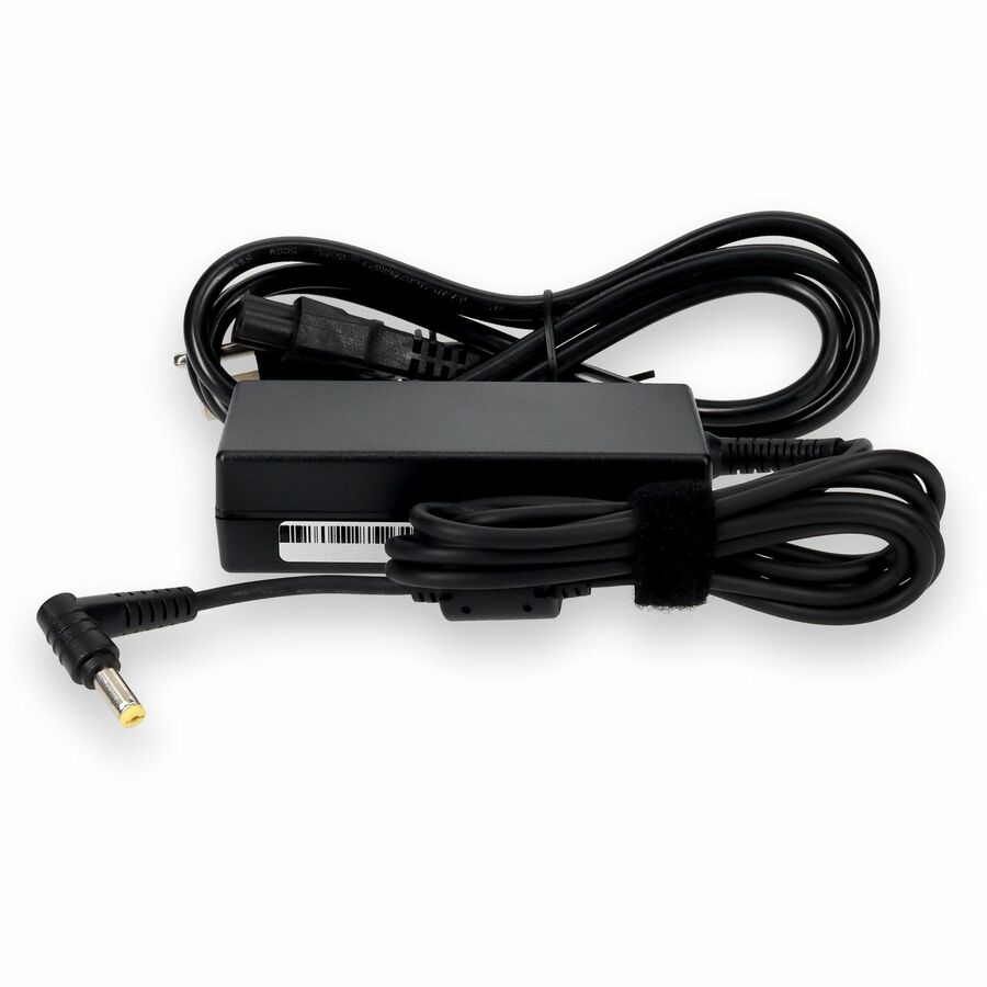 Acer NP.ADT0A.10 Compatible 65W 19V at 3.42A Black 3.0 mm x 1.0 mm Laptop Power Adapter and Cable