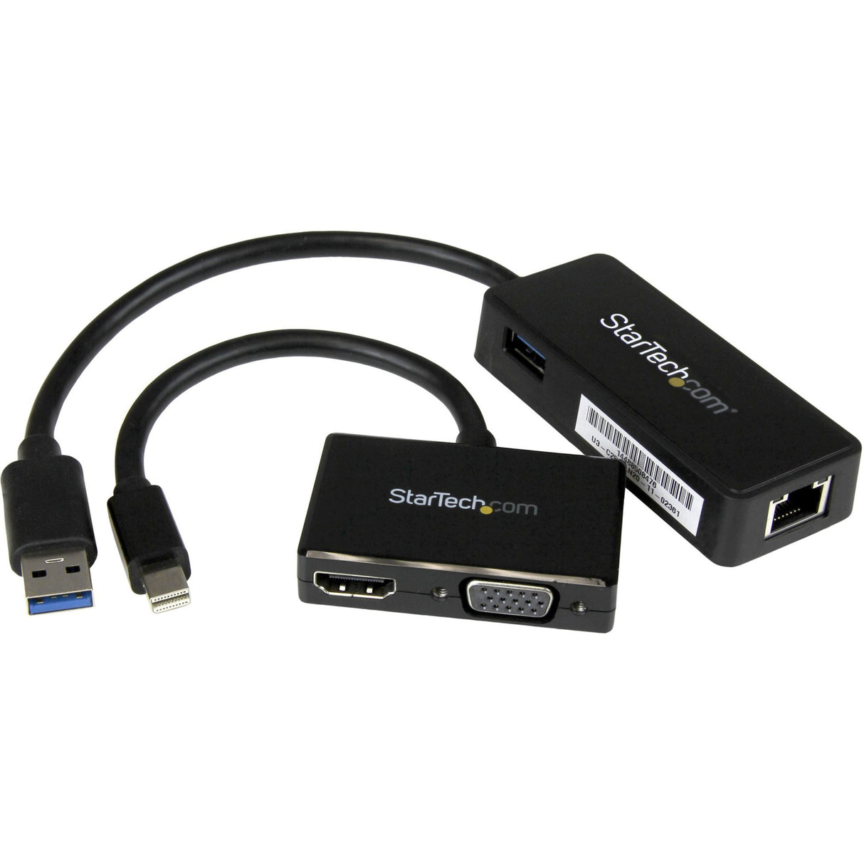 StarTech.com 2-in-1 Accessory Kit for Surface and Surface Pro 4 - mDP to HDMI or VGA - USB 3.0 to GbE - Also works with Surface Pro 3 and Surface 3