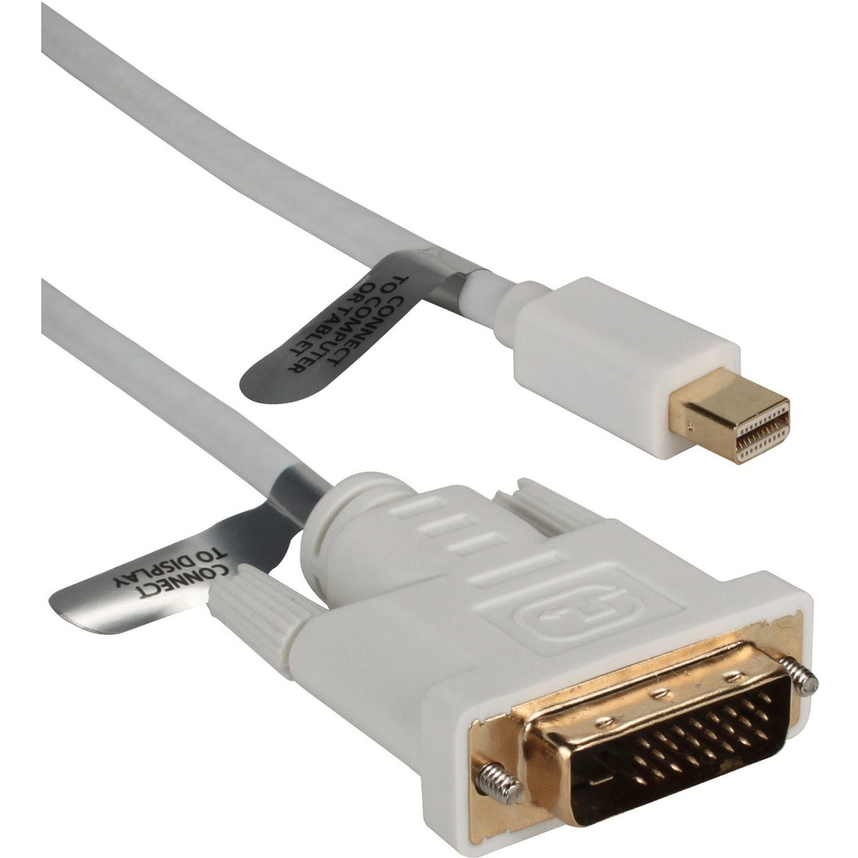 QVS 10ft Mini DisplayPort to DVI Digital Video Cable