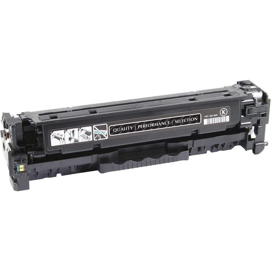 V7 Remanufactured Black Toner Cartridge Alternative for HP CF380A (HP 312A) - 2400 page yield