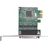 Tripp Lite by Eaton 4-Port DB9 (RS-232) Serial PCI Express (PCIe) Card with Breakout Cable Full Profile