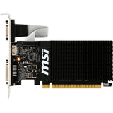 MSI NVIDIA GeForce GT 710 Graphic Card - 2 GB DDR3 SDRAM - Low-profile