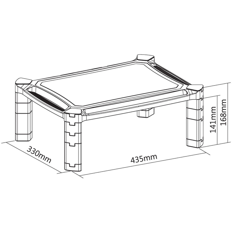 V7 Height Adjustable Riser Stand