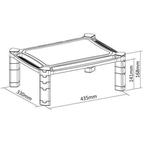 V7 Height Adjustable Riser Stand