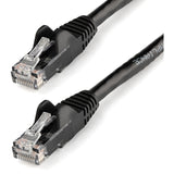 StarTech.com 1ft CAT6 Ethernet Cable - Black Snagless Gigabit - 100W PoE UTP 650MHz Category 6 Patch Cord UL Certified Wiring/TIA