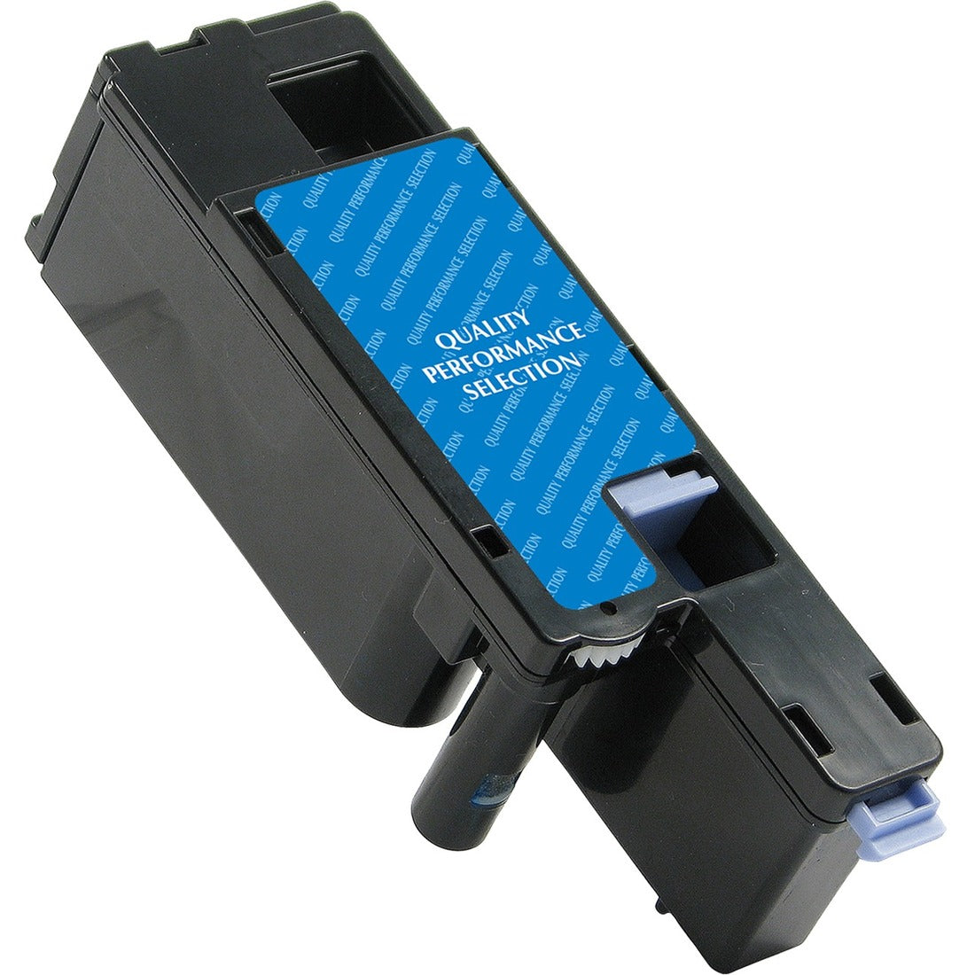 V7 Remanufactured High Yield Cyan Toner Cartridge for Dell 1250/C1760 - 1400 page yield