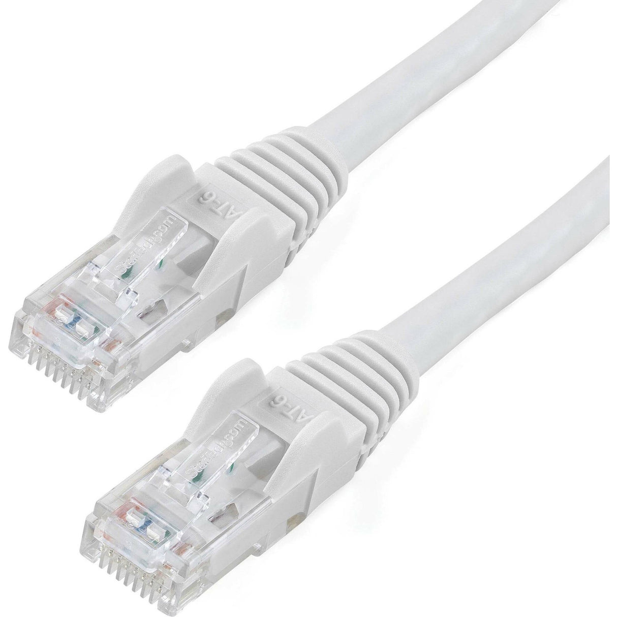 StarTech.com 1ft CAT6 Ethernet Cable - White Snagless Gigabit - 100W PoE UTP 650MHz Category 6 Patch Cord UL Certified Wiring/TIA